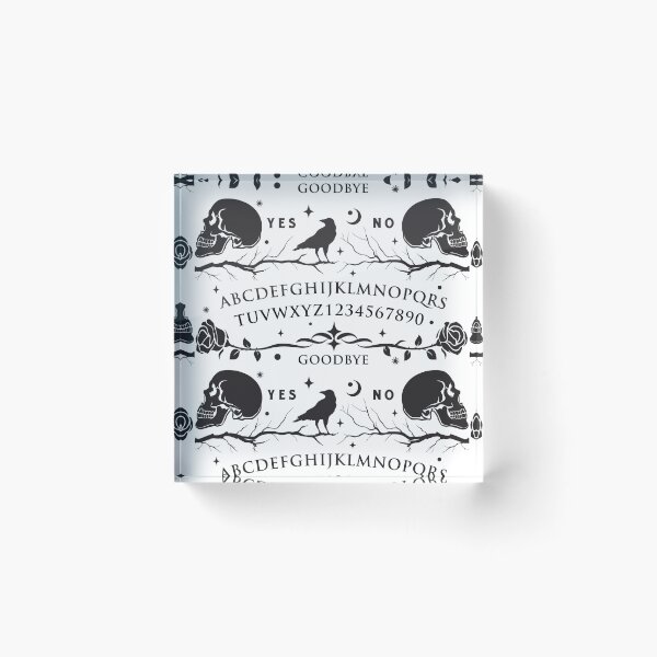 Item preview, Ouija Board Occult Skulls Tattoo Design designed and sold by thelivingrp.
