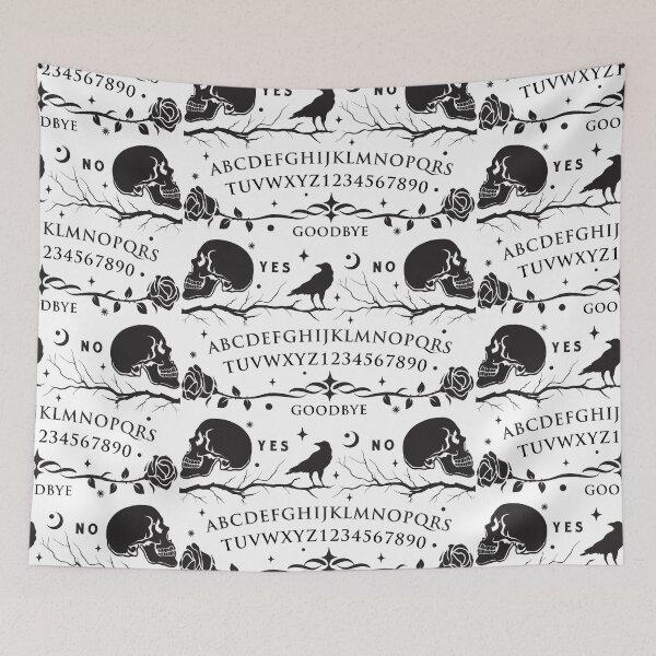 Item preview, Ouija Board Occult Skulls Tattoo Design designed and sold by thelivingrp.
