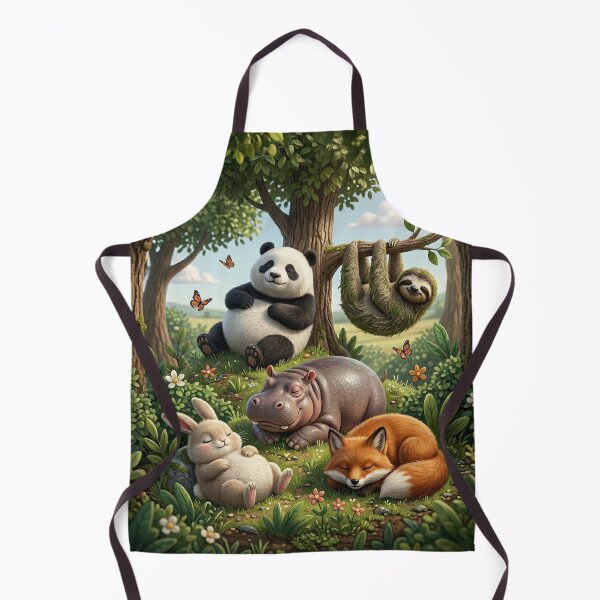 Item preview, Serene Woodland Friends Cozy Napping Together designed and sold by Aloxory.