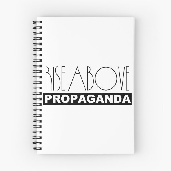 Item preview, Rise Above Propaganda – Anti Establishment Nonconformist Resistance Free Thinker designed and sold by WilderRoads.