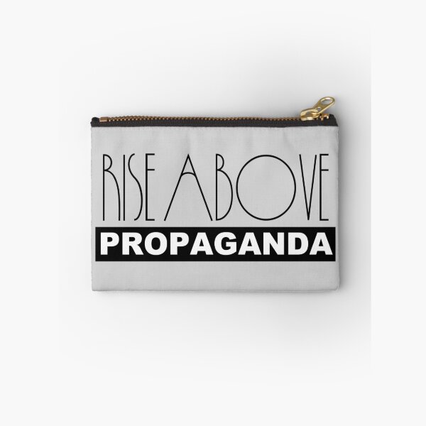 Item preview, Rise Above Propaganda – Anti Establishment Nonconformist Resistance Free Thinker designed and sold by WilderRoads.