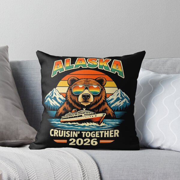 Item preview, Alaska Cruising Together 2026 Vacation Group Matching Bear designed and sold by faridman.