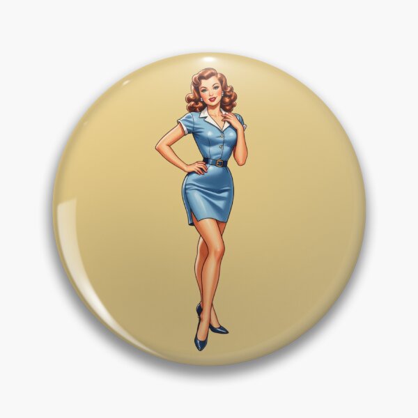 Item preview, Pin-Up Illustration of Vintage Style Successful Businesswoman designed and sold by CMY Designs.