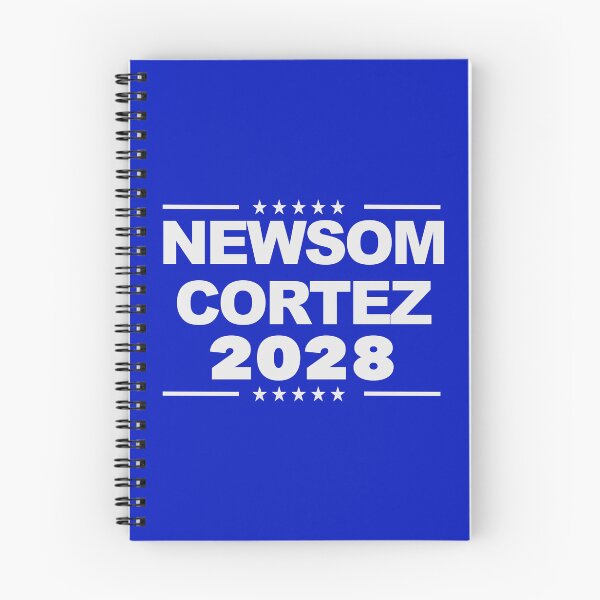 Item preview, Newsom Cortez 2028 | Gavin Newsom & AOC Democratic Ticket designed and sold by Good Candy.