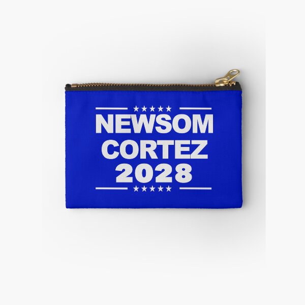 Item preview, Newsom Cortez 2028 | Gavin Newsom & AOC Democratic Ticket designed and sold by Good Candy.