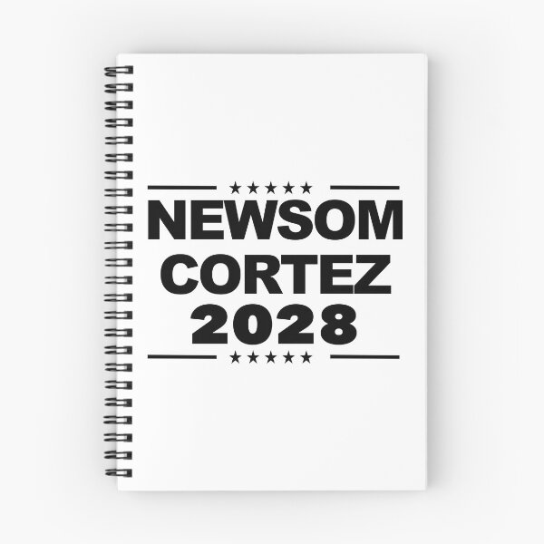 Item preview, Newsom Cortez 2028 | Gavin Newsom & AOC Democratic Ticket designed and sold by Good Candy.