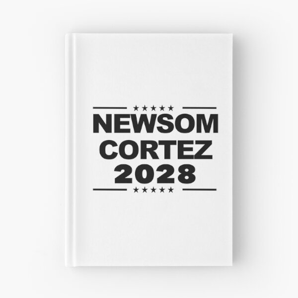 Item preview, Newsom Cortez 2028 | Gavin Newsom & AOC Democratic Ticket designed and sold by Good Candy.