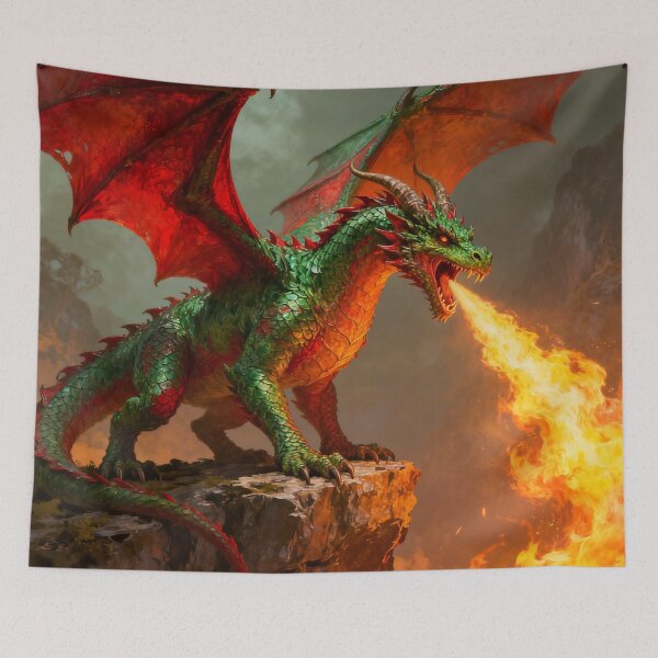 Item preview, Midevil dragon designed and sold by T's&such.