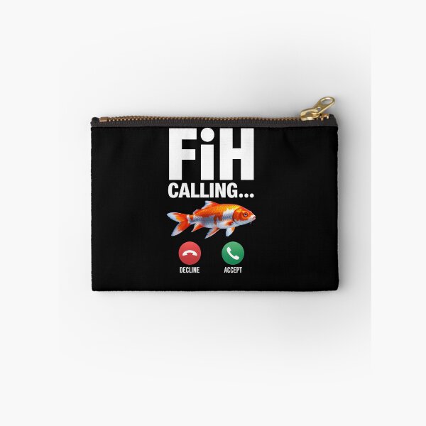 Item preview, Fih Calling Remind me Message Decline Accept Phone Call Fish designed and sold by Dressed For  Duty.