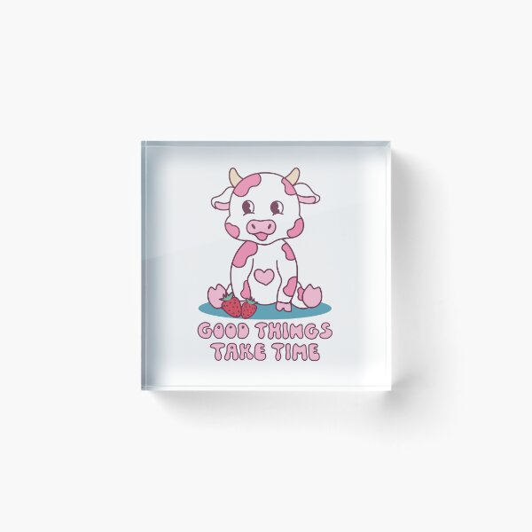 Item preview, Good Things Take Time - Strawberry Cow designed and sold by Zerhof.
