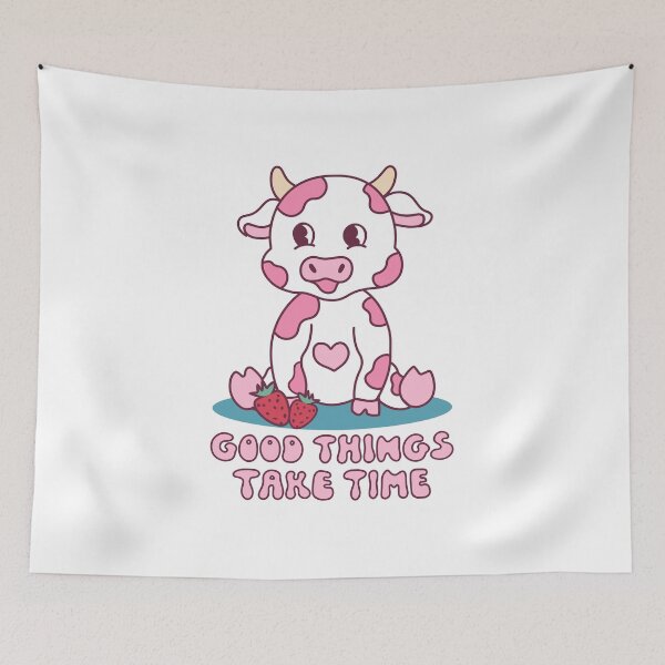Item preview, Good Things Take Time - Strawberry Cow designed and sold by Zerhof.