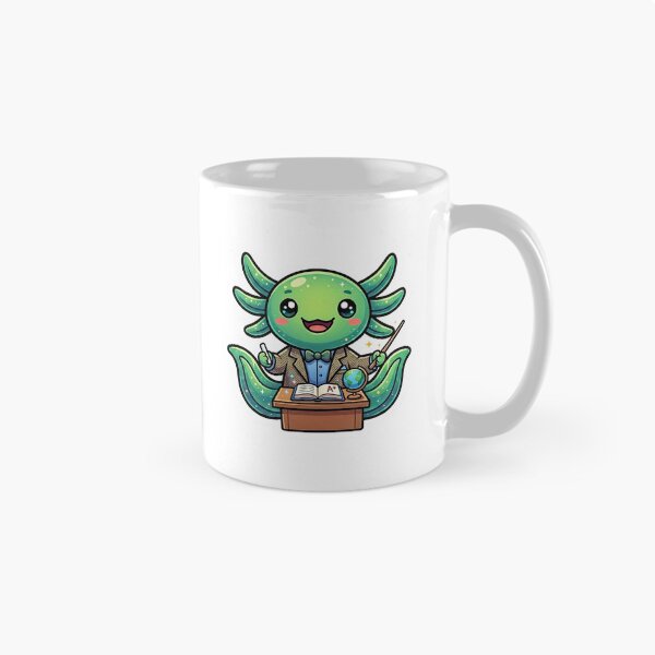 Item preview, Professor Axolotl – Cute Teacher & Educator Appreciation Sticker designed and sold by AxoloteLabsArts.