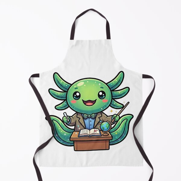 Item preview, Professor Axolotl – Cute Teacher & Educator Appreciation Sticker designed and sold by AxoloteLabsArts.