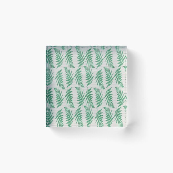 Item preview, Tropical Fern Leaf Pattern on Textured Off White designed and sold by PVTCreations.