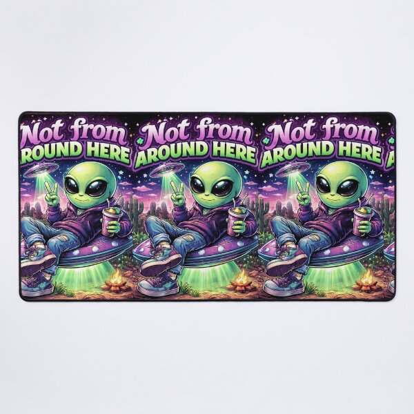 Item preview, Alien - Not from around here designed and sold by LoneTide.