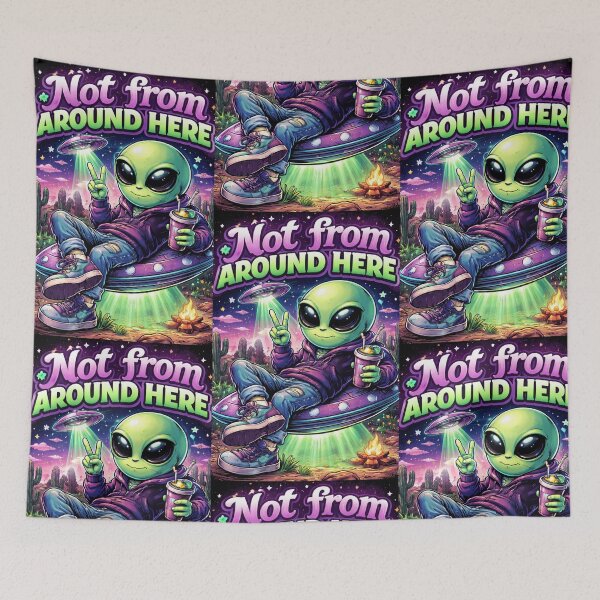Item preview, Alien - Not from around here designed and sold by LoneTide.