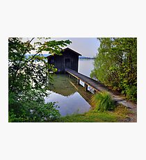 Water Barn (HDR) Photographic Print