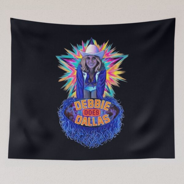Item preview, Debbie Does Dallas Remix Blacklight Style designed and sold by CMY Designs.
