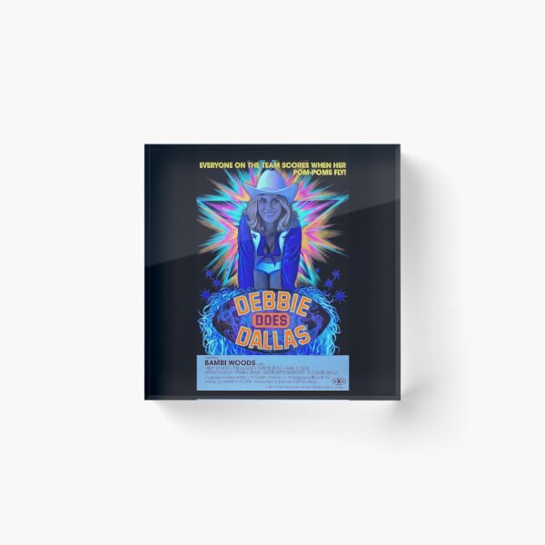 Item preview, Blacklight Vintage Poster | Debbie Does Dallas Movie Poster designed and sold by CMY Designs.