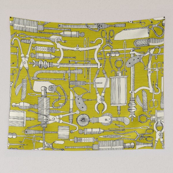 Item preview, fiendish incisions chartreuse designed and sold by scrummy.