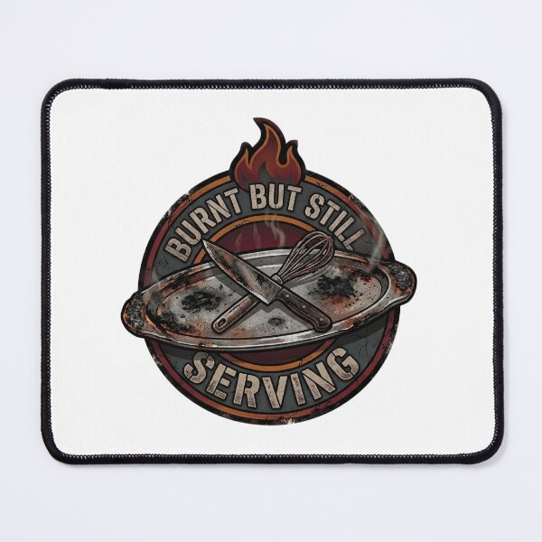 Item preview, Burnt but Still Serving designed and sold by PressReady.