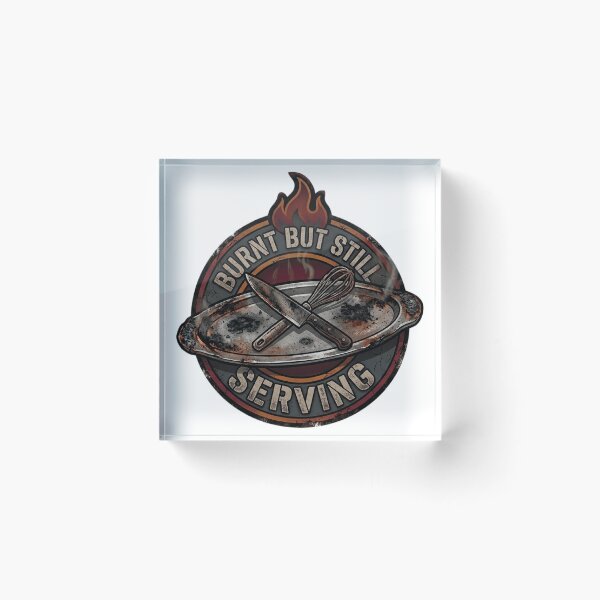 Item preview, Burnt but Still Serving designed and sold by PressReady.