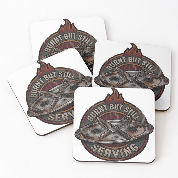 Item preview, Burnt but Still Serving designed and sold by PressReady.