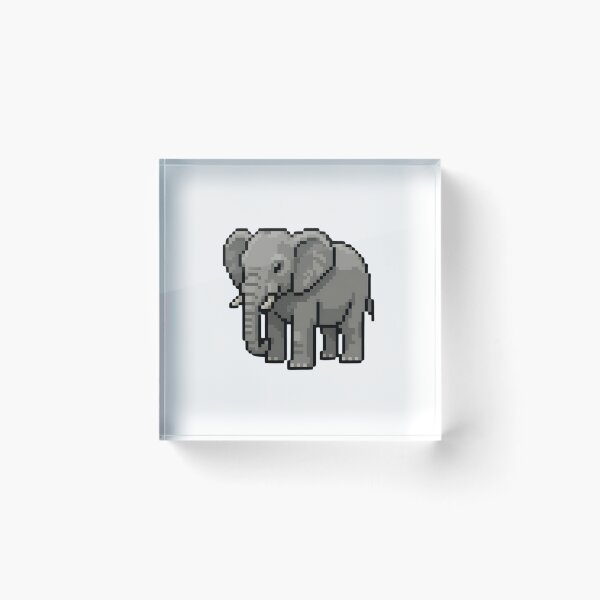 Item preview, 8-bit Elephant designed and sold by 8-bit Ark.