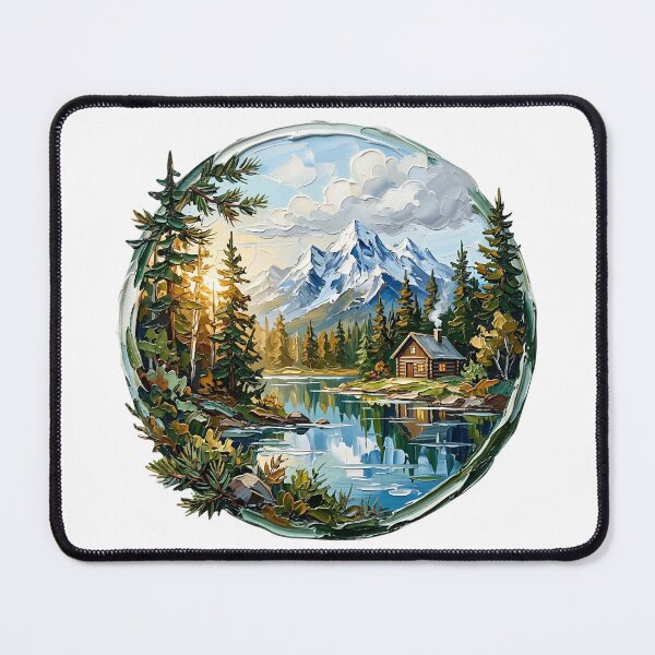 Item preview, Bob Ross Inspired Fan Art designed and sold by GymTanLaundry.