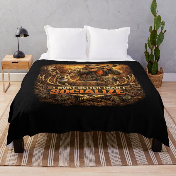 Item preview, I Hunt Better than I Socialize - Hunting designed and sold by Capturetees.