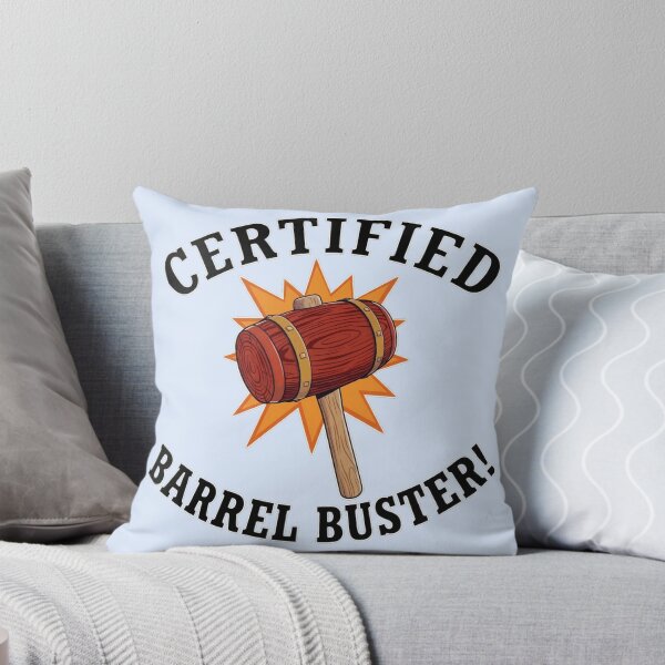 Item preview, Certified Barrel Buster | Retro Power-Up designed and sold by CMY Designs.
