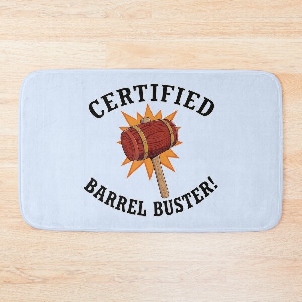 Item preview, Certified Barrel Buster | Retro Power-Up designed and sold by CMY Designs.