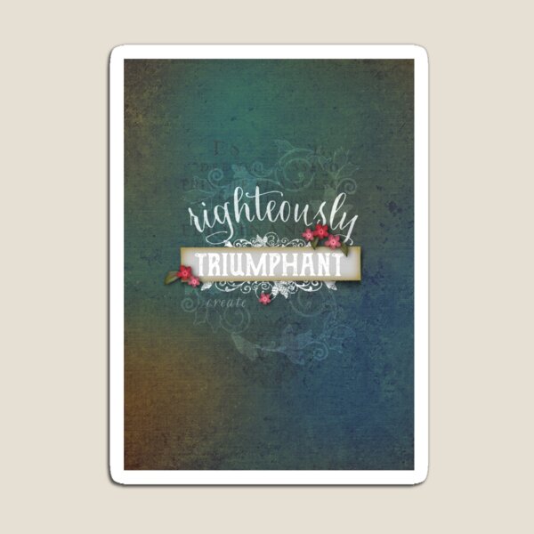 Item preview, Righteously Triumphant designed and sold by Melli M Designs.