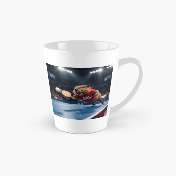 Item preview, Beaver Plays Table Tennis with Gusto designed and sold by Tridentulus.