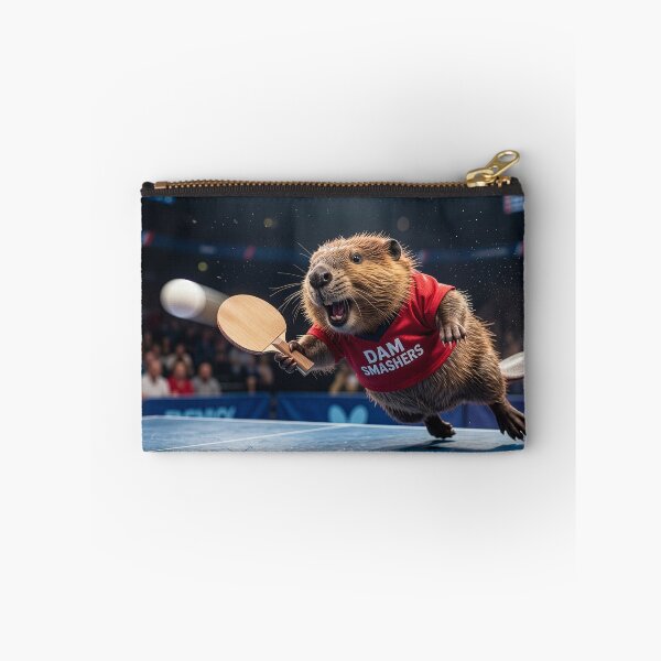 Item preview, Beaver Plays Table Tennis with Gusto designed and sold by Tridentulus.
