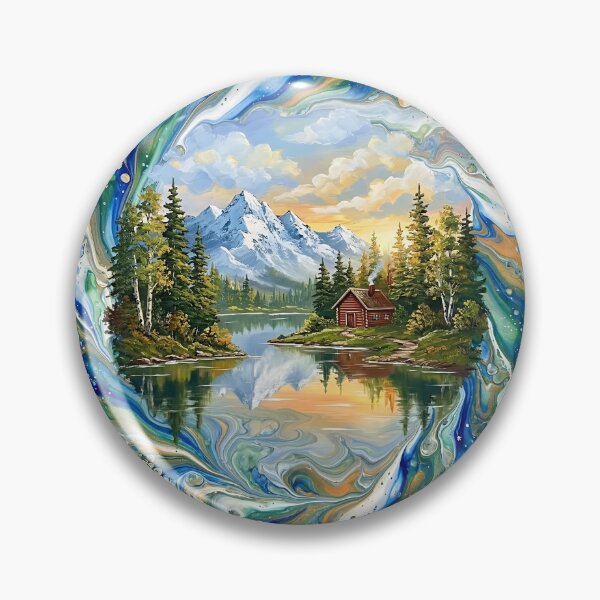 Item preview, Bob Ross Inspired Fan Art designed and sold by GymTanLaundry.