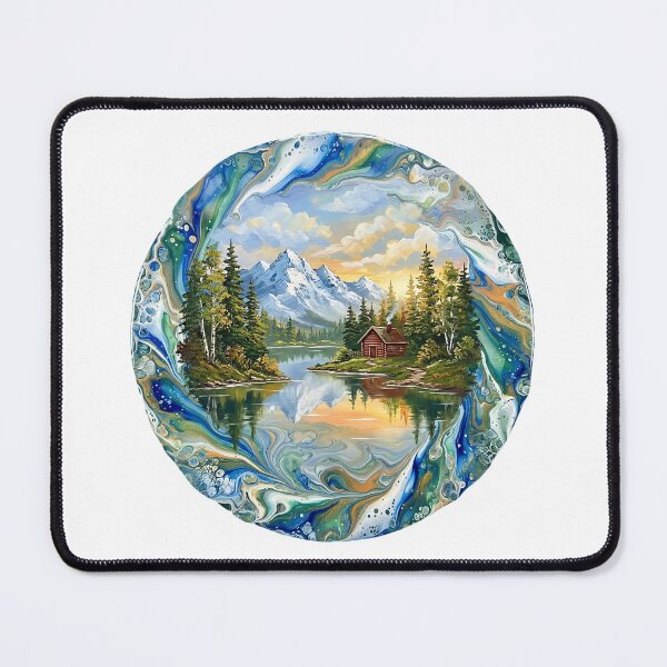 Item preview, Bob Ross Inspired Fan Art designed and sold by GymTanLaundry.