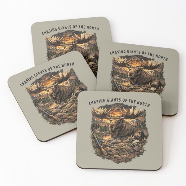 Item preview, Chasing Giants Of The North - Hunting designed and sold by Capturetees.