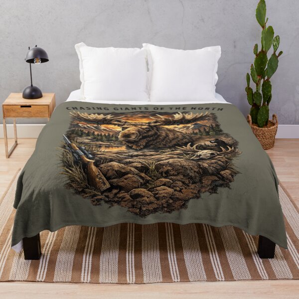 Item preview, Chasing Giants Of The North - Hunting designed and sold by Capturetees.