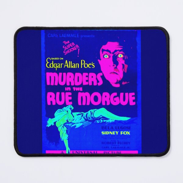 Item preview, Blacklight Vintage Poster | Murders in the Rue Morgue Movie Poster designed and sold by CMY Designs.