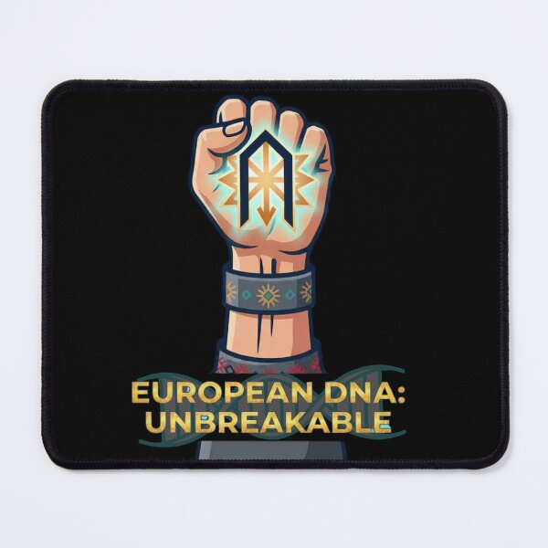 Item preview, European DNA Unbreakable Raised Fist Strength designed and sold by SlavicKemp.