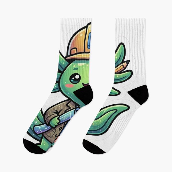 Item preview, Architect Axolotl – Creative Design & Construction Professional Sticker designed and sold by AxoloteLabsArts.