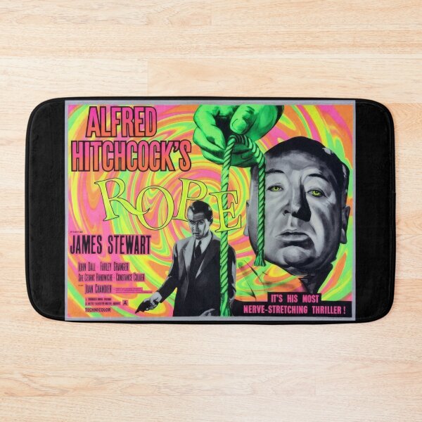 Item preview, Blacklight Vintage Poster | Alfred Hitchcock's Rope Movie designed and sold by CMY Designs.