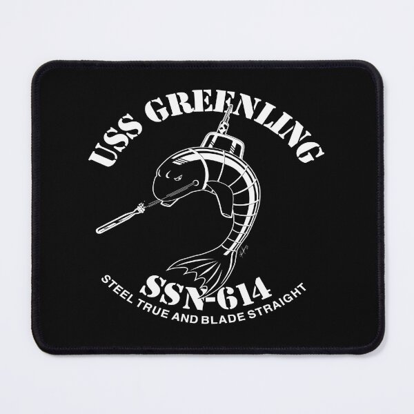 Item preview, USS Greenling-White designed and sold by Kirk Farkas.