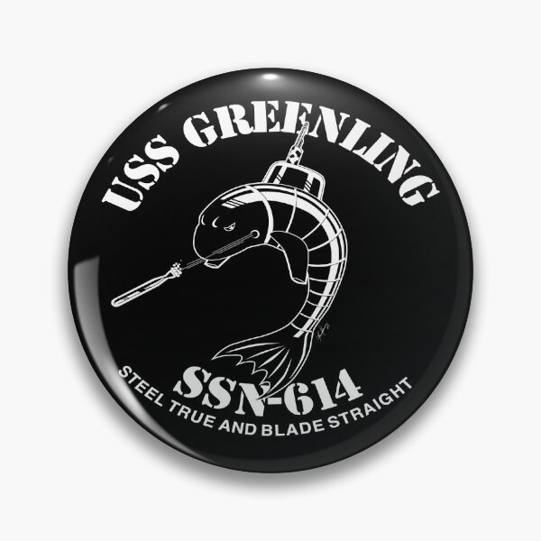 Item preview, USS Greenling-White designed and sold by Kirk Farkas.