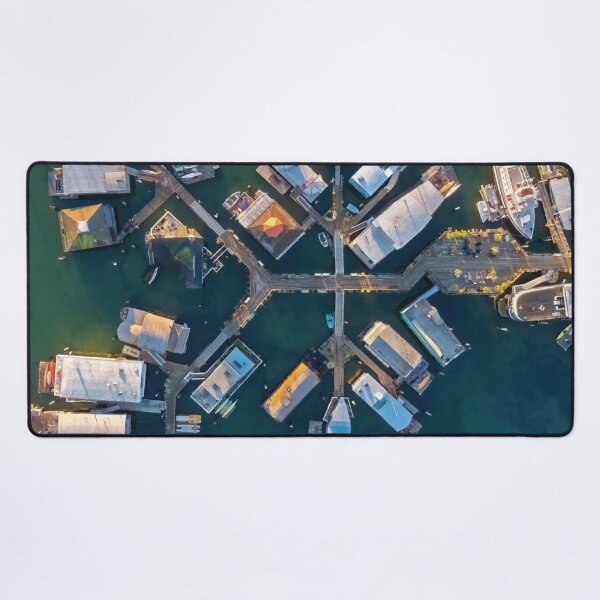 Item preview, Sausalito Houseboats from Above designed and sold by Gerard Fornarotto.