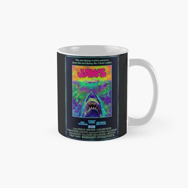 Item preview, Blacklight Vintage Poster | Jaws Movie Poster designed and sold by CMY Designs.
