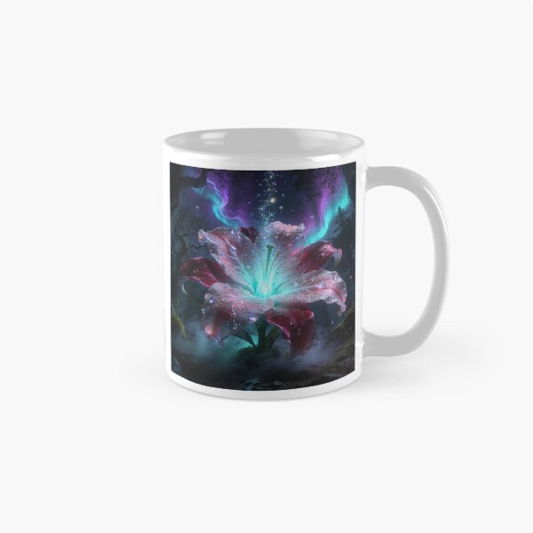 Item preview, Magical Flower Blooms Under the Aurora Borealis designed and sold by Tridentulus.