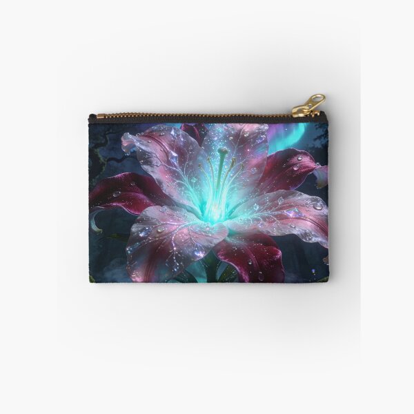Item preview, Magical Flower Blooms Under the Aurora Borealis designed and sold by Tridentulus.