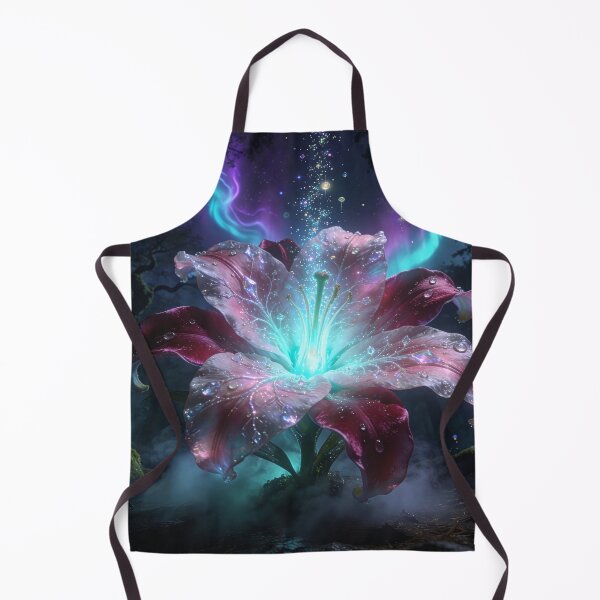 Item preview, Magical Flower Blooms Under the Aurora Borealis designed and sold by Tridentulus.